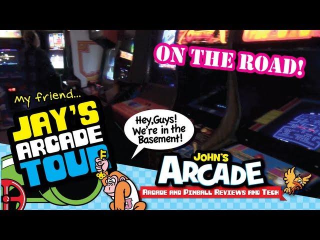 Tour of Jay's home arcade - Reactor, I Robot, Discs of Tron, Super Punch-Out, cabarets, and more!