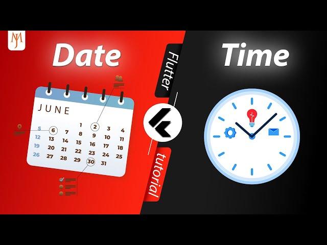 Date Picker, Time Picker, Date Range Picker | Flutter Tutorial