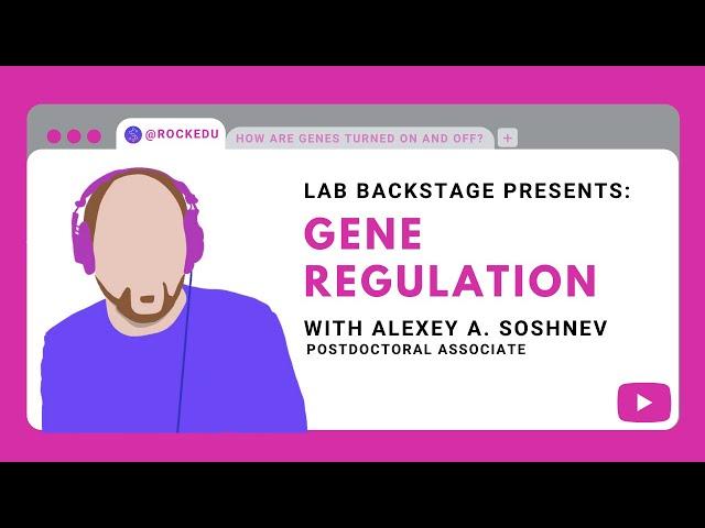 LAB Backstage - Gene Regulation with Alexey A. Soshnev