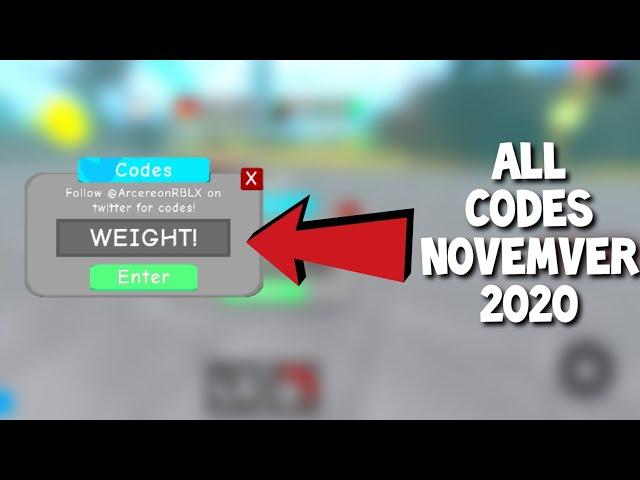 Roblox All Weight Lifting Simulator 5 Codes November 2020!