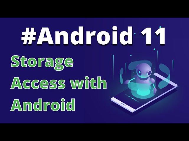 android 11 storage permission not working - storage access android 11