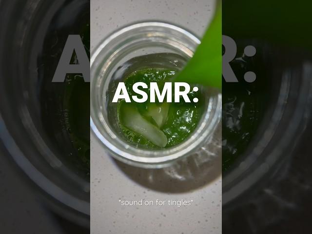 #asmr : green juice you’ll want!