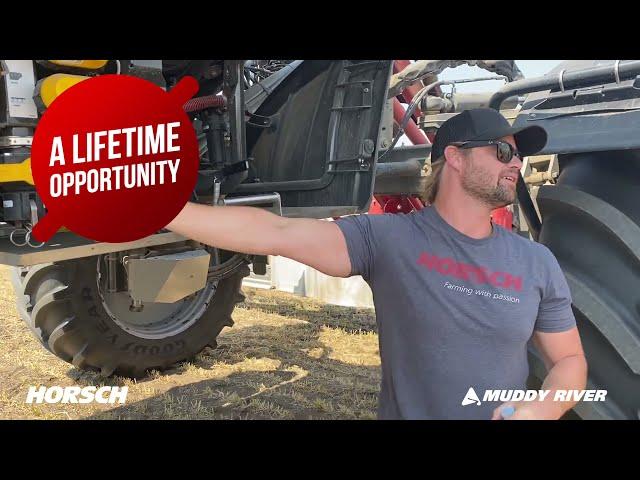 Muddy River career as a HORSCH Sprayer Specialist