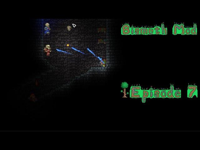 Dungeon exploration! Terraria Bismuth Mod - Episiode 7