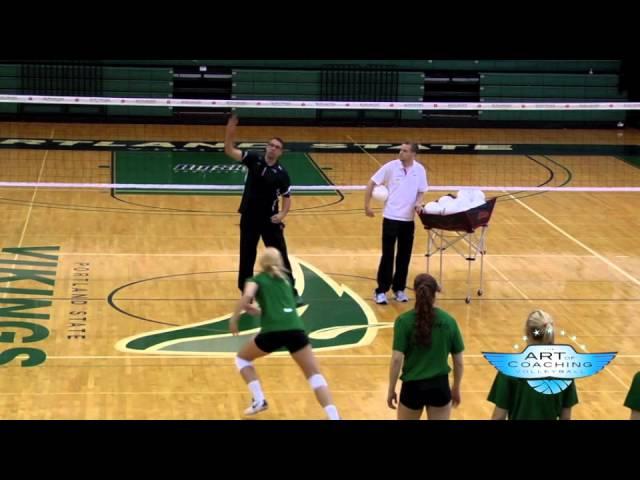 Bail Drill - Art of Coaching Volleyball