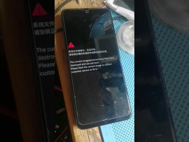 oppo a5 2020 The current image boot recovery have been destroyed and can not boot