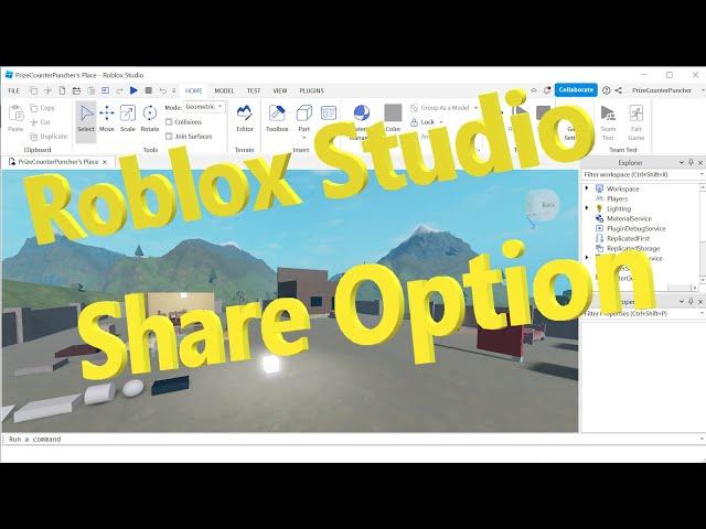 How to Share Your New Game in Roblox Studio (PrizeCP Roblox Extreme Simple Series)