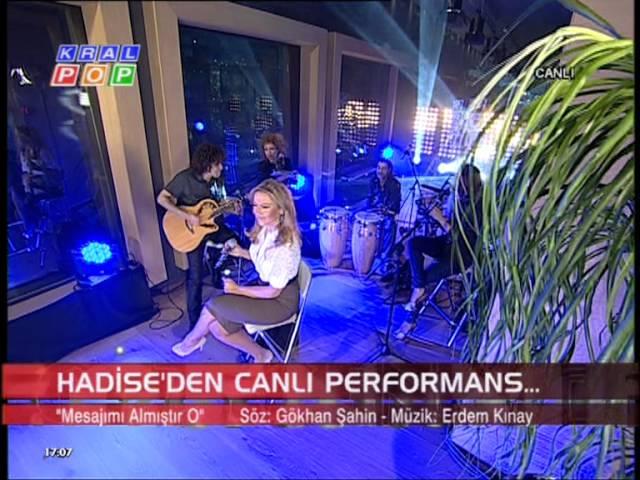 Hadise - Mesajımı Almıştır O (Akustik Versiyon)