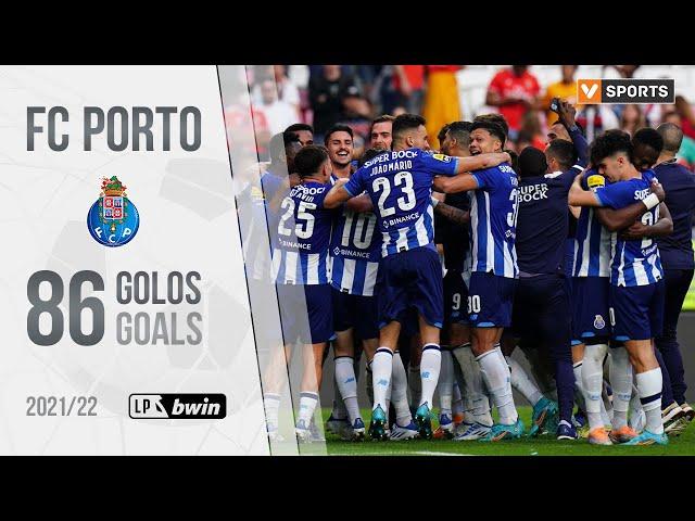 FC Porto: Os 86 golos na Liga 2021/22