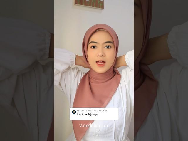 Hijab ko nyekik leher? #hijabsegiempat #tutorialhijab #youtubeshorts