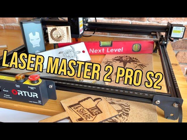 Лазерный гравер Ortur Master 2 Pro S2 10вт. ОПТИМАЛЬНОЕ соотношение цена/качество!