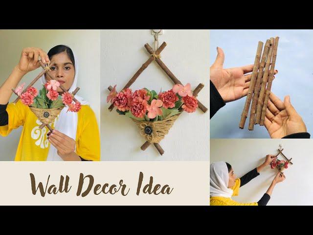 Wall decor ideas | tree branches craft ideas | best out of waste | beautiful wall hanging | crafts |