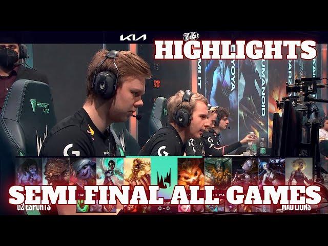 G2 vs MAD - All Games Highlights | Semi Finals LEC 2021 Spring Playoffs | G2 Esports vs Mad Lions