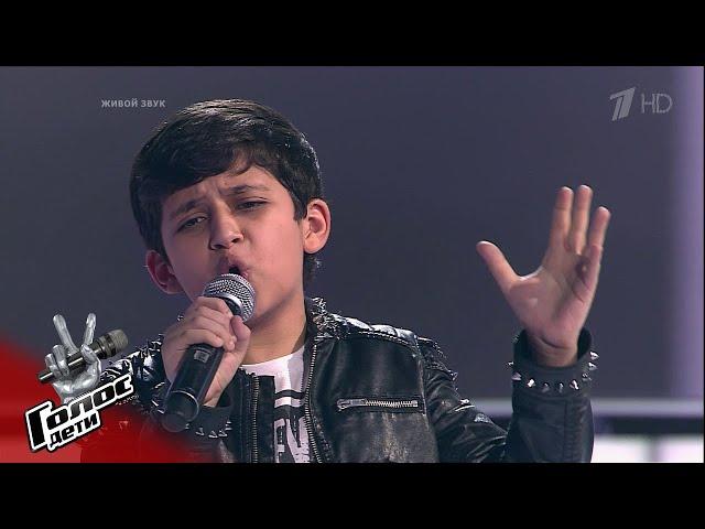 Роберт Багратян  «The Show Must Go On»   Слепые прослушивания   Голос Дети   / The Voice Kids