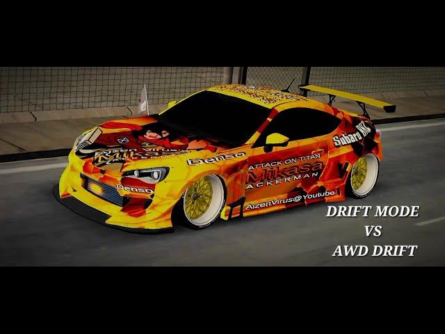 DRIFT MODE VS AWD DRIFT - CAR PARKING MULTIPLAYER