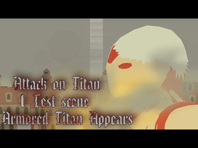 AoT | Armored Titan Appears | animation (volume fix) #sticknodes #AoTanaimation