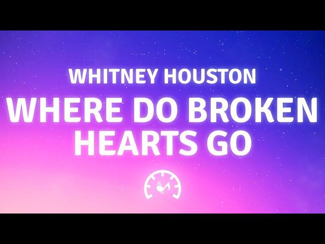 Whitney Houston - Where Do Broken Hearts Go (Lyrics)