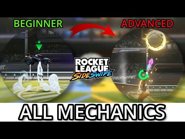 Every Single Mechanic in Rocket League Sideswipe || All Mechanics Tutorial