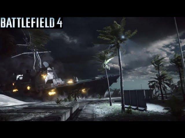 Battlefield 4 - Paracel Storm Levolution Эсминец / Destroyer Ship