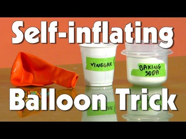 Self-inflating Balloon Trick | The Friday Zone