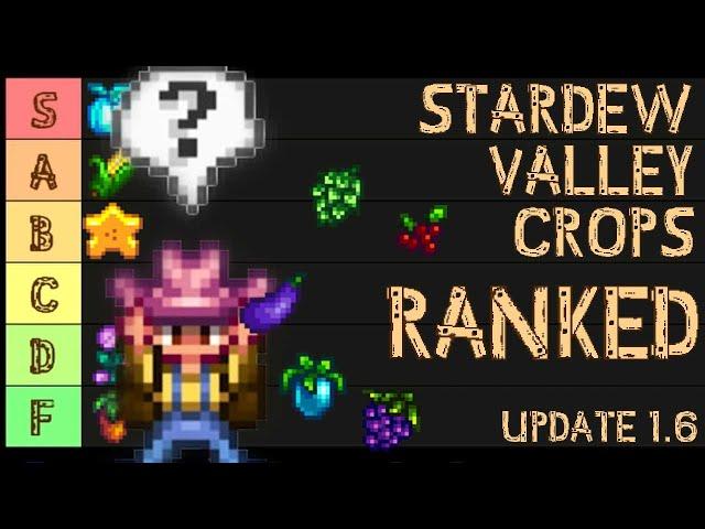 Ranking Every Crop in Stardew Valley - Update 1.6