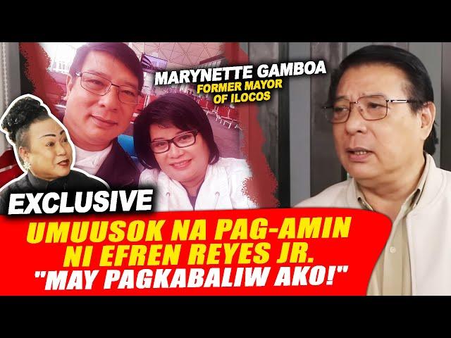 MAYAMAN ANG PARTNER NI EFREN REYES JR. "HINDI KO KAILANGANG UMASA SA KANYA!" | Morly Alinio