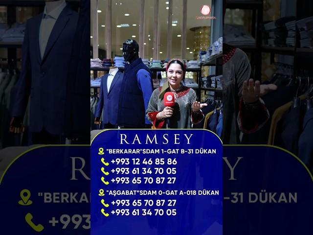 «Ramsey» dükany amatly bahadan döwrebap egin-eşikleri hödürleýär 2️⃣