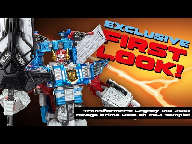 Exclusive First Look! Transformers: Legacy Robots in Disguise 2001 Omega Prime HasLab EP-1 Sample!