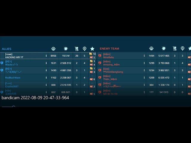 WAR ROBOTS HACKER DESTROYS FULL P2W CLAN! INSANE 19.5M DAMAGE RECORD!