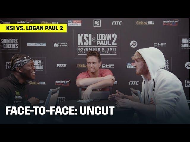 FACE-TO-FACE | KSI vs. Logan Paul 2