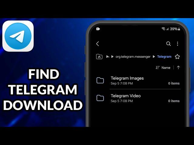 How To See Telegram Downloaded Videos In File Manager