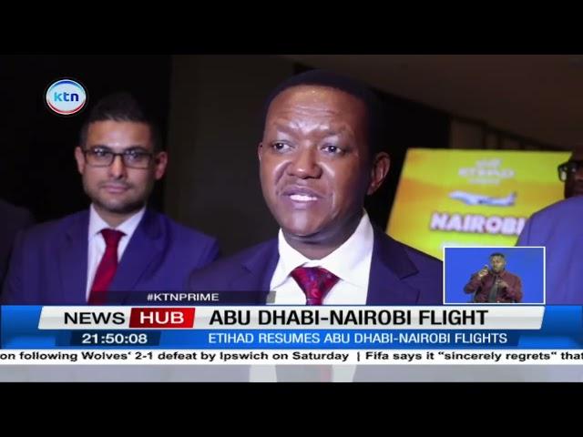 Etihad resumes Abu Dhabi-Nairobi flights