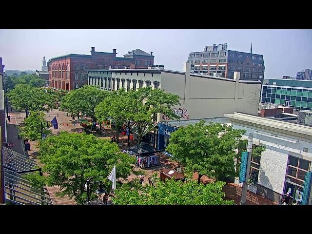 WCAX SkyWatch3 Camera: Church St., Burlington, VT