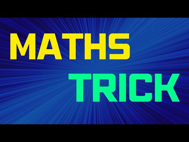 Fast math trick | Mental Math | Shortcut trick for finding sum - Muhammad Shaheryar