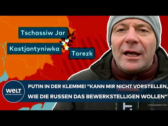 UKRAINE-KRIEG: Putin in der Klemme! "Kann mir nicht vorstellen, wie sie das bewerkstelligen wollen!"