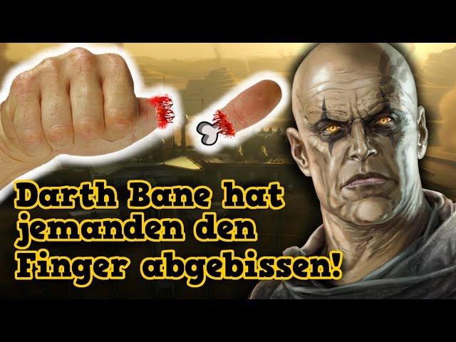 Warum DARTH BANE einem Minenarbeiter den Finger ABGEBISSEN hat! [Legends]