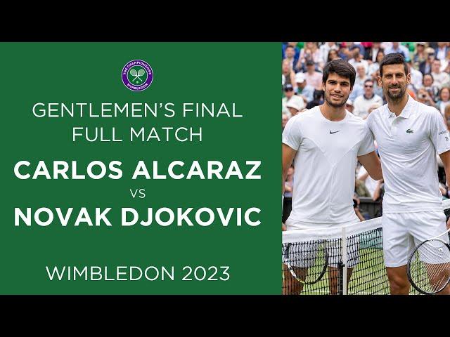 A FINAL FOR THE AGES | Carlos Alcaraz vs Novak Djokovic Full Match | Wimbledon 2023