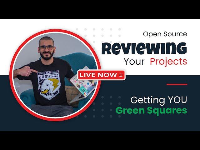 Reviewing your Open Source GitHub projects and getting you GREEN squares