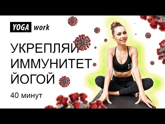 Йога для начинающих | Упражнения для иммунитета | Тренировка здоровья