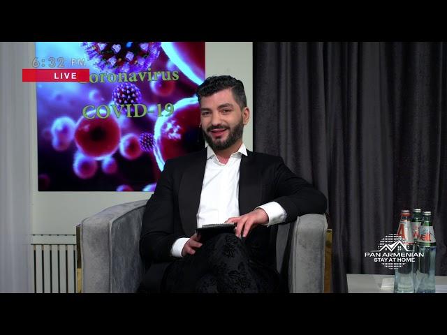 Panarmenian Live with Ara Kazaryan &  Mher Baghdasaryan  05.05.20.