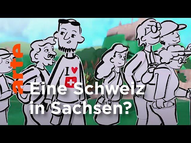 Ausflug in die sächsische Schweiz | Karambolage | ARTE