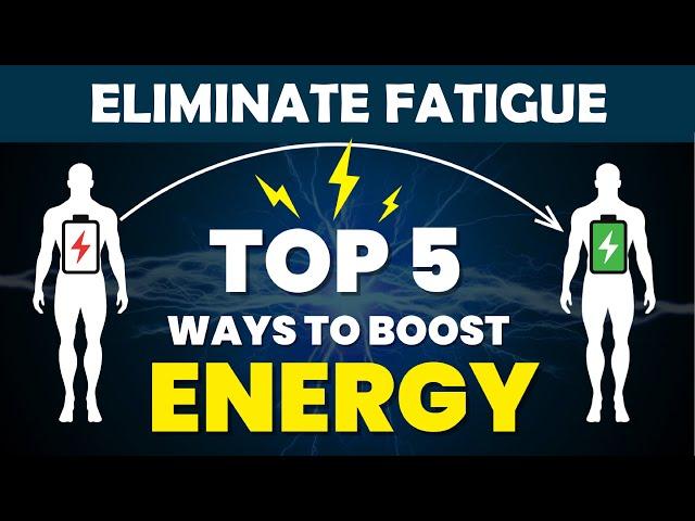 Make 5 simple changes for more energy: TOP 5 ENERGY INSIGHTS