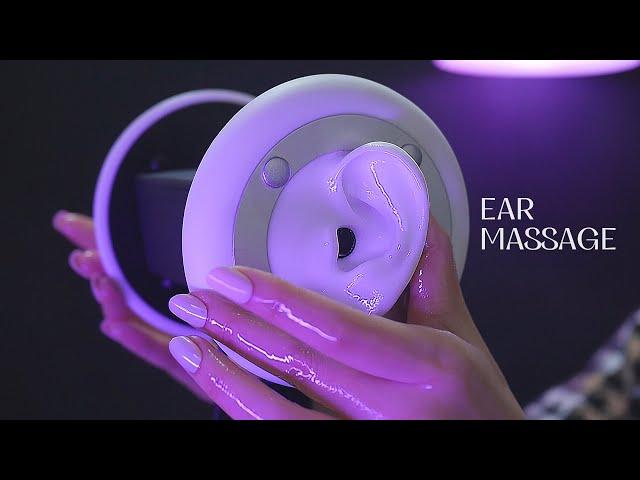 [ASMR] EAR MASSAGE for a comfortable night Cozy room ambience (No Talking)