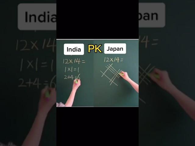 India vs japan || mathematics challenge || 