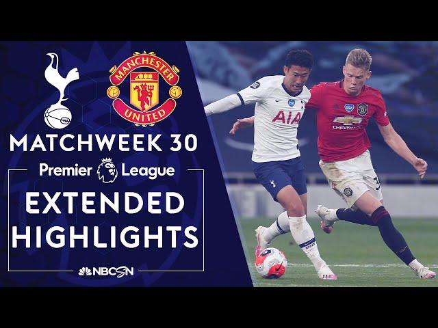 Tottenham v. Manchester United | PREMIER LEAGUE HIGHLIGHTS | 6/19/2020 | NBC Sports