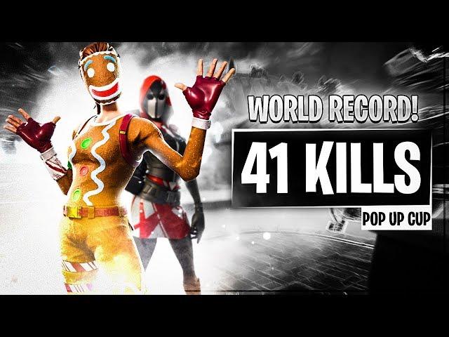 duo pop up cup 41 kills with Mongraal (World Record) | Ghost Issa