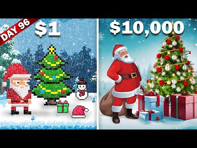 $1 vs $10,000 Christmas Games!