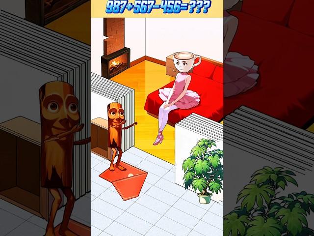 Help Tung Tung Tung Sahur unlock the door to Ballerina Cappuccina #game #funny #games #help #cartoon