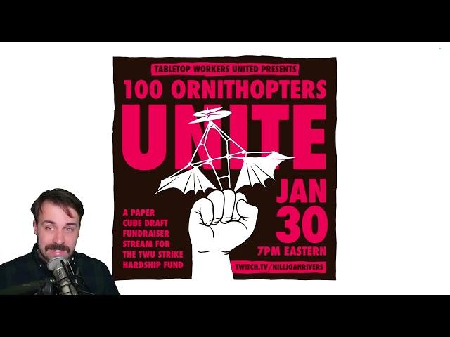 100 Ornithopters Unite Announcement