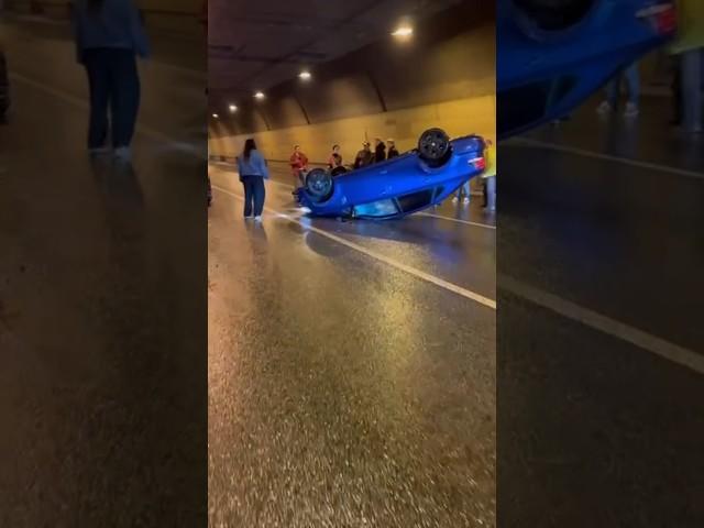 В Москве Серьезное ДТП в тоннеле на проспекте Маршала Жукова